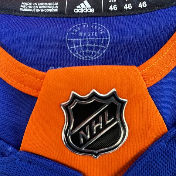 Authentic NewYork Islanders TROTTIER NHL Hockey Adias Jersey NEW Size 46 - Picture 6 of 7